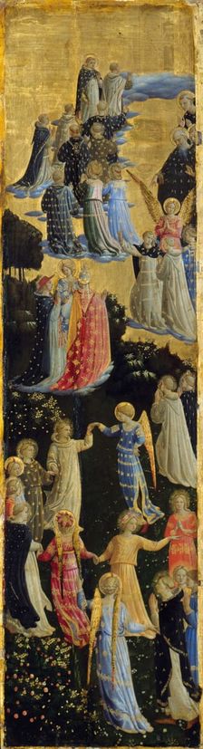 The Last Judgment (Winged Altar, Left Panel), Early 15th century. Artist: Angelico, Fra Giovanni, da Fiesole (ca. 1400-1455)