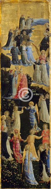 The Last Judgment (Winged Altar, Left Panel), Early 15th century. Artist: Angelico, Fra Giovanni, da Fiesole (ca. 1400-1455)