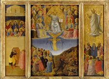 The Last Judgment (Triptych), ca 1447. Creator: Angelico, Fra Giovanni, da Fiesole (ca. 1400-1455)