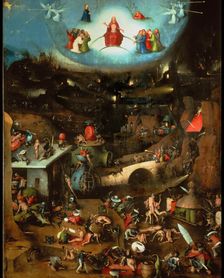 The Last Judgment (Triptych, central panel), ca 1485. Creator: Bosch, Hieronymus (c. 1450-1516)
