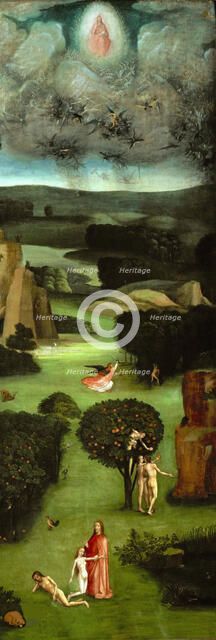 The Last Judgment (Triptych, left panel), ca 1485. Creator: Bosch, Hieronymus (c. 1450-1516).