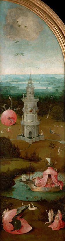 The Last Judgment (Triptych, left panel), ca 1490-1510. Creator: Bosch, Hieronymus (c. 1450-1516)