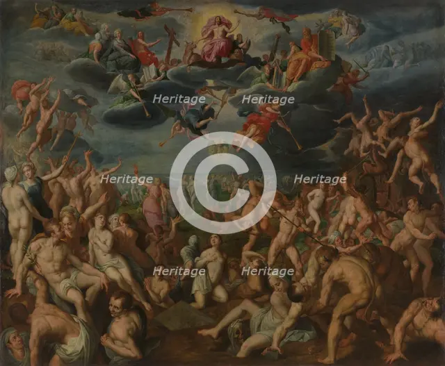 The Last Judgement, 1571. Creator: Jacob de Backer.