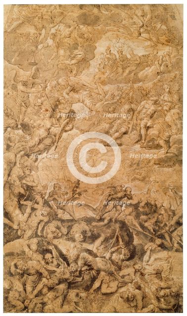 'The Last Judgement', 1590s. Artist: Johannes Rottenhammer the elder