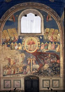The Last Judgement 1305-1306 fresco by Giotto