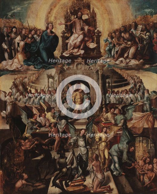 The Last Judgement. Creator: Master of 1549.
