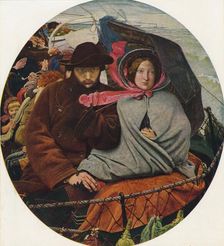 The Last of England 1855. Artist: Ford Madox Brown