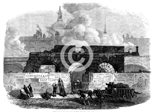 The last of the old Fleet Prison, 1868. Creator: Unknown.