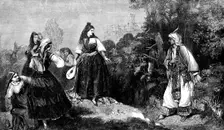 "The Last of the Abencerages", by H. Tidey..., 1862. Creator: Mason Jackson