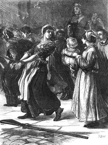 The last of the Commune, 1871. Creator: Dalziel Brothers