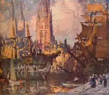 The Last of the Indomitable c1908. Artist: James Paterson