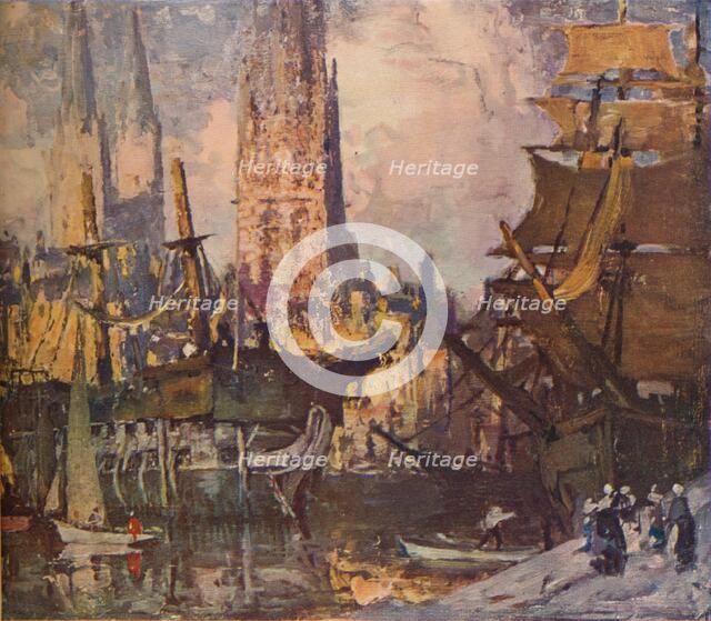 'The Last of the Indomitable', c1908. Artist: James Paterson.