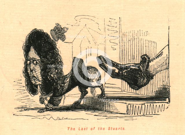 'The Last of the Stuarts', 1897. Creator: John Leech.