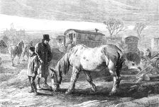 "The Last Lot", by G. H. Thomas, general exhibition of water-colour drawings, Dudley Gallery, 1868. Creator: W Thomas