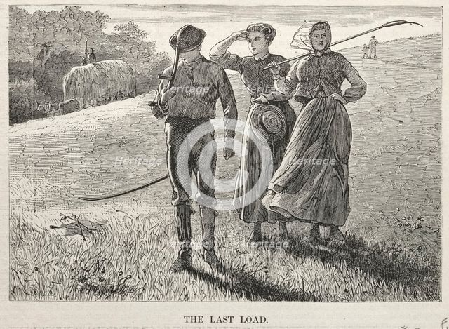The Last Load, 1869. Creator: Winslow Homer (American, 1836-1910).