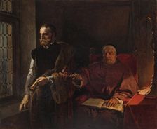 The Last Moments of Count Egmont (Count Egmont Before His Death), 1848. Creator: Louis Gallait