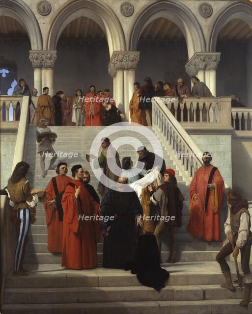 The Last Moments of Doge Marin Faliero, 1867.