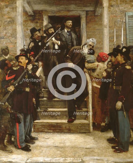 The Last Moments of John Brown, 1882-84. Creator: Thomas Hovenden.