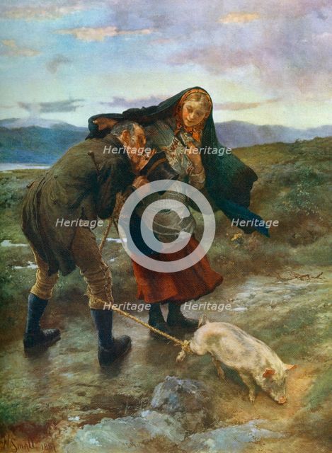 'The Last Match', 1887, (1912).Artist: William Small