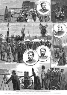'The Last Meeting of the National Rifle Association at Wimbledon 1888. Creator: Unknown