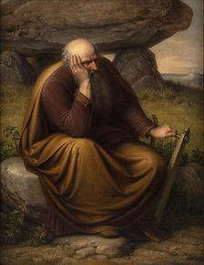 The Last Skald, 1837. Creator: Johan Ludvig Gebhard Lund