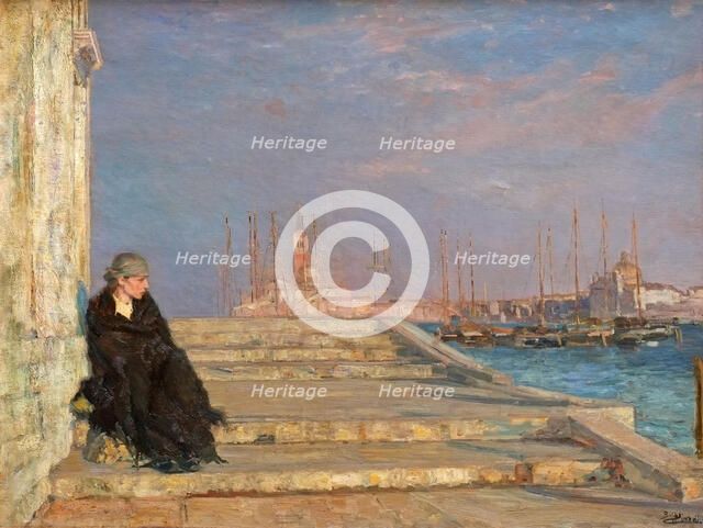 The last step. Creator: Ciardi, Beppe (Giuseppe) (1875-1932).