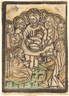 The Last Supper, 1470/1480. Creator: Workshop of the Master of the Aachen Madonna