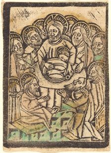 The Last Supper, 1470/1480. Creator: Workshop of the Master of the Aachen Madonna