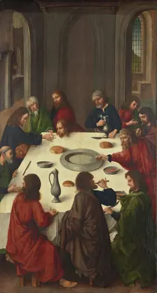 The Last Supper, 1485. Creator: Master of the Virgo inter Virgines