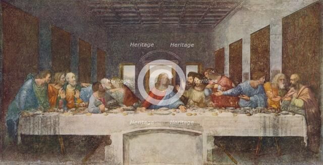 'The Last Supper', 1494-1498. Artist: Leonardo da Vinci.