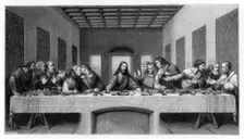 The Last Supper 1498 (1870)