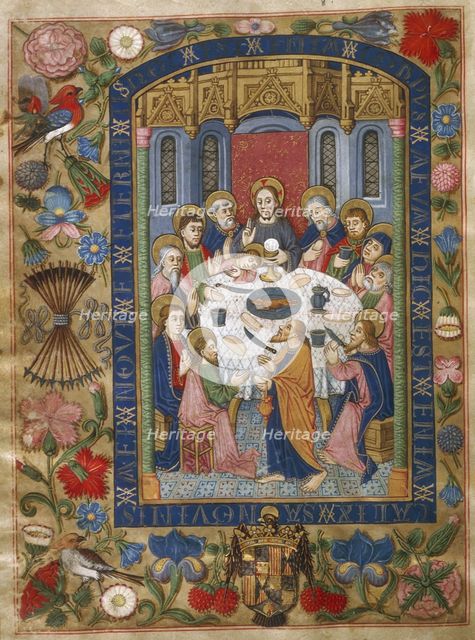 The Last Supper, 1502. Artist: Anonymous  