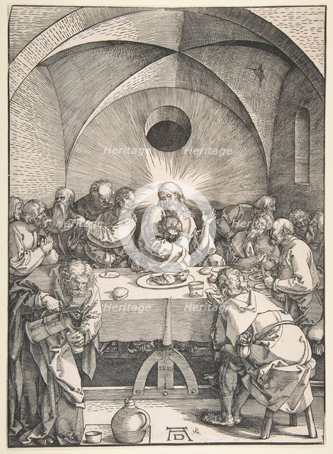 The Last Supper, 1510. Creator: Albrecht Durer.