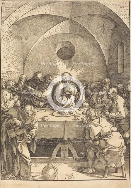 The Last Supper, 1510. Creator: Albrecht Durer.