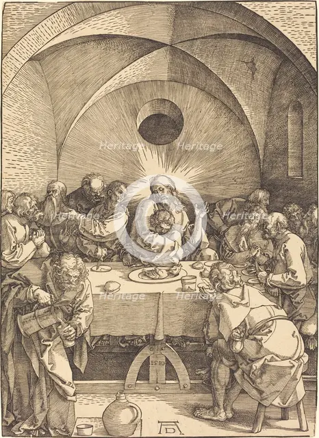 The Last Supper, 1510. Creator: Albrecht Durer.