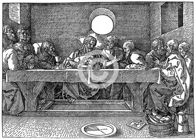 'The Last Supper', 1523, (1936). Artist: Albrecht Dürer