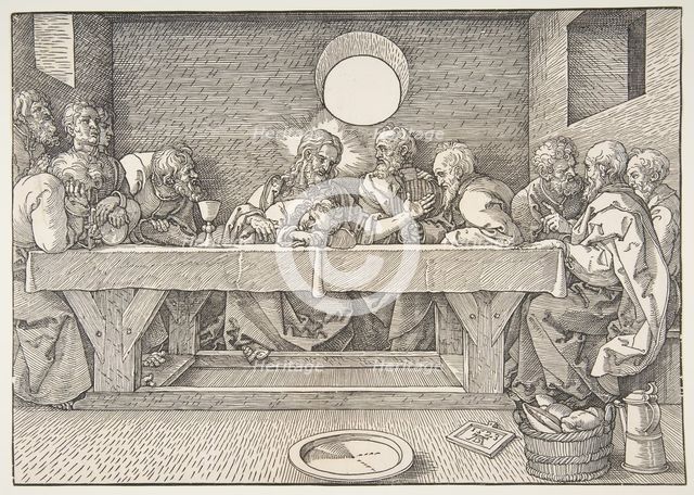 The Last Supper, 1523. Creator: Albrecht Durer.