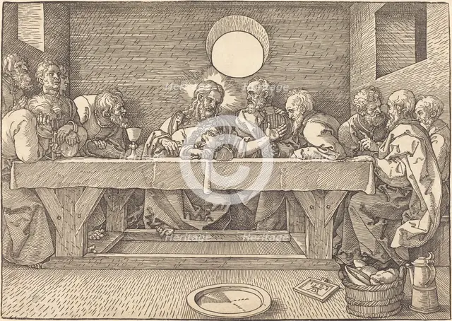 The Last Supper, 1523. Creator: Albrecht Durer.