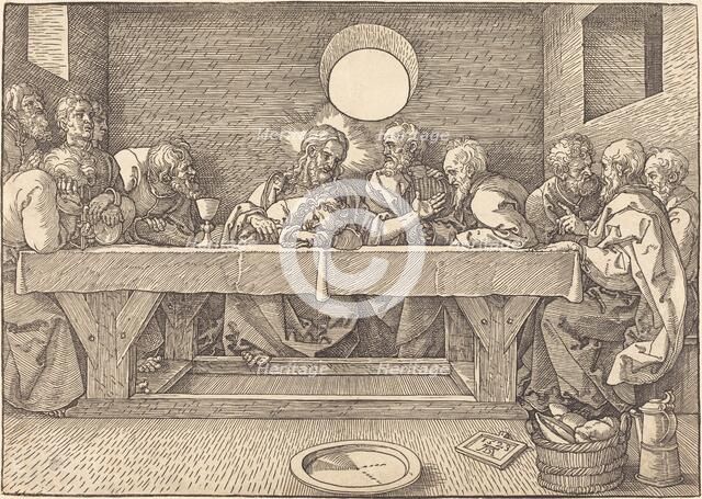 The Last Supper, 1523. Creator: Albrecht Durer.