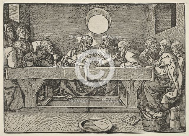 The Last Supper, 1523. Creator: Albrecht Dürer (German, 1471-1528).
