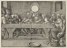 The Last Supper, 1523. Creator: Albrecht Dürer (German, 1471-1528)