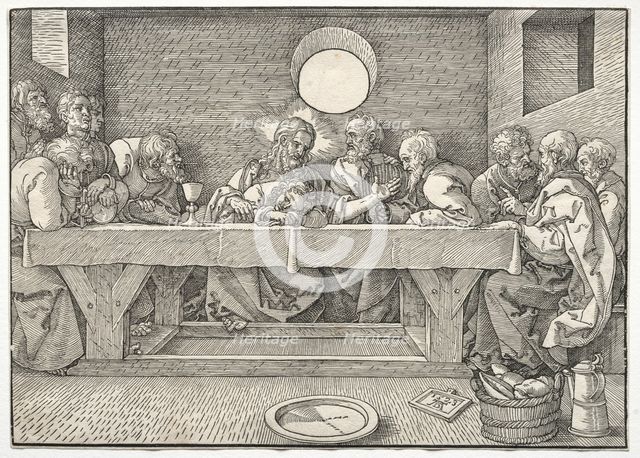 The Last Supper, 1523. Creator: Albrecht Dürer (German, 1471-1528).