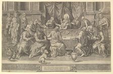 The Last Supper, 1564. Creator: Gaspare Osello