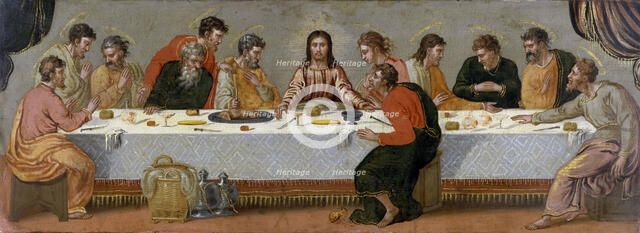 The Last Supper, 1565. Creator: El Greco, Dominico (1541-1614).