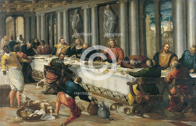 The Last Supper, 1570. Creator: Anon.