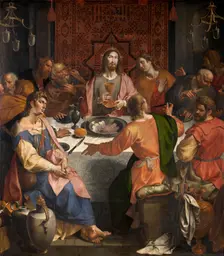 The Last Supper, 1589-1596. Creator: Ambrosius Francken I