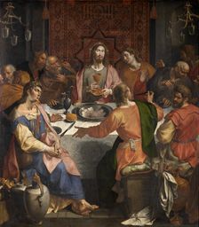 The Last Supper, 1589-1596. Creator: Ambrosius Francken I
