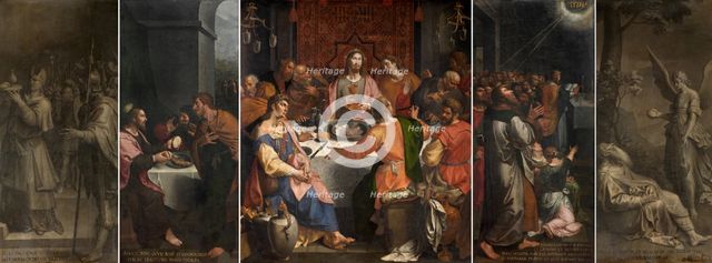 The Last Supper, 1589-1596. Creator: Ambrosius Francken I.