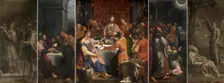 The Last Supper, 1589-1596. Creator: Ambrosius Francken I