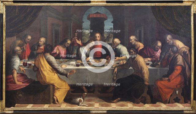 The Last Supper, 1604. Creator: Cantagallina, Remigio (1582/83-1656).